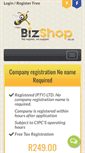 Mobile Screenshot of bizshop.co.za